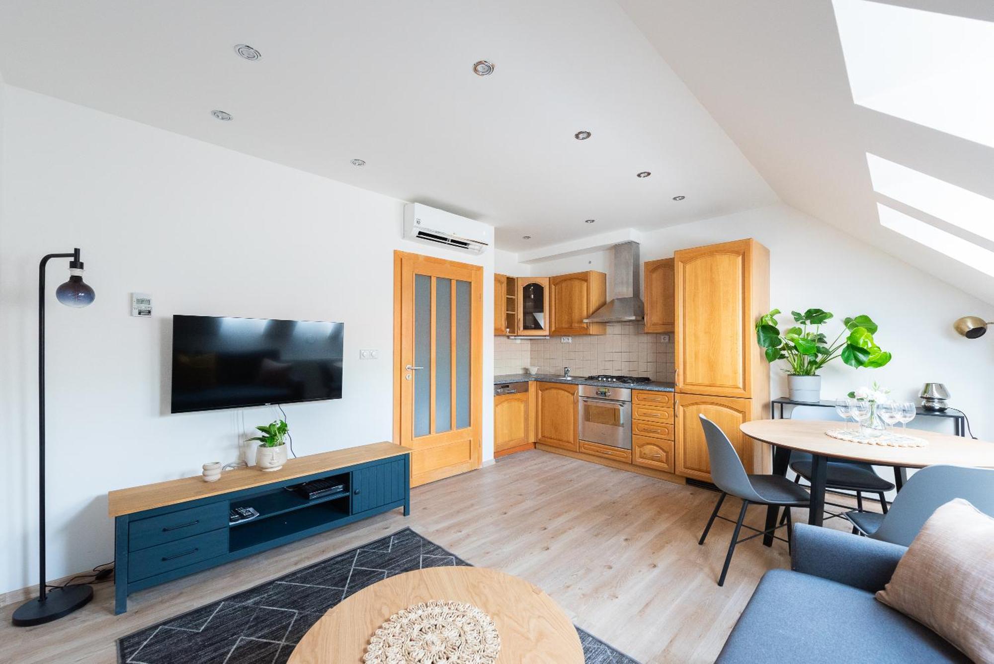 B.O.B. Klimentska Lägenhet Prag Exteriör bild